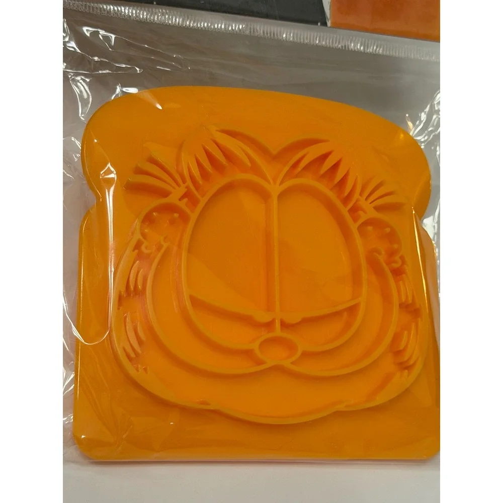 Garfield Toast Stamp Nickelodeon Best Brands Orange Bread Press Kitchen Tool NEW